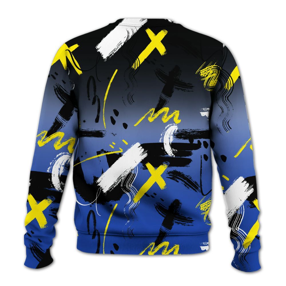 Sweatshirt To Match Laney 14s - Money Hustle Grind Pray All Over Print