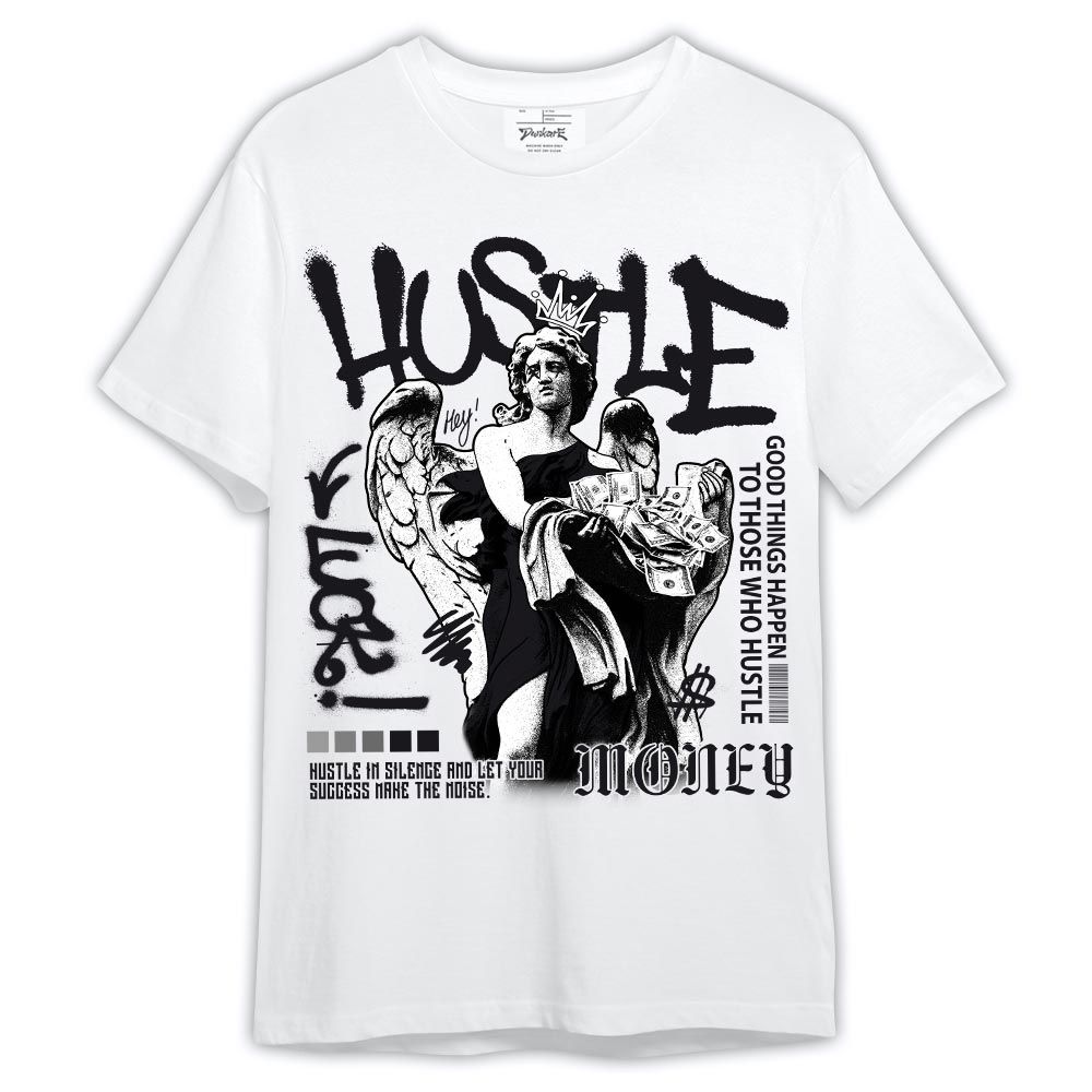 Shirt To Match White Thunder 4s - Lucky Money Retro Shirt Outfit