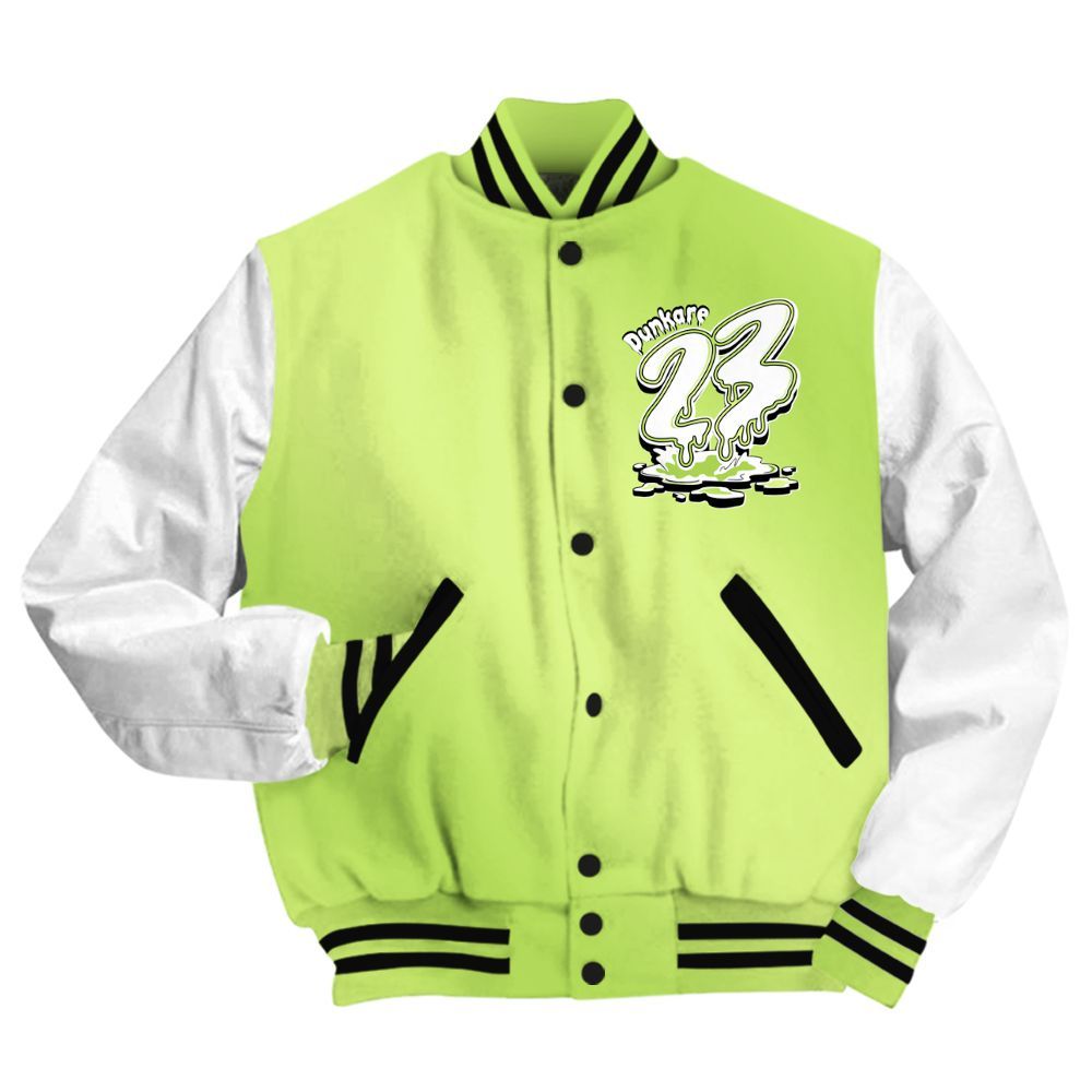 Varsity Jacket To Match Air Max SNDR Volt - Custom Name 23 Drip All Over Print