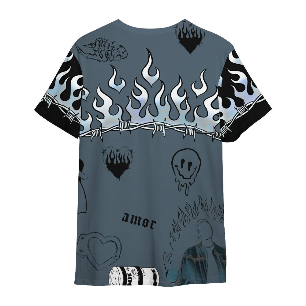 Shirt To Match Air Foamposite Kazuya Mishima - Snake Trust No One All Over Print