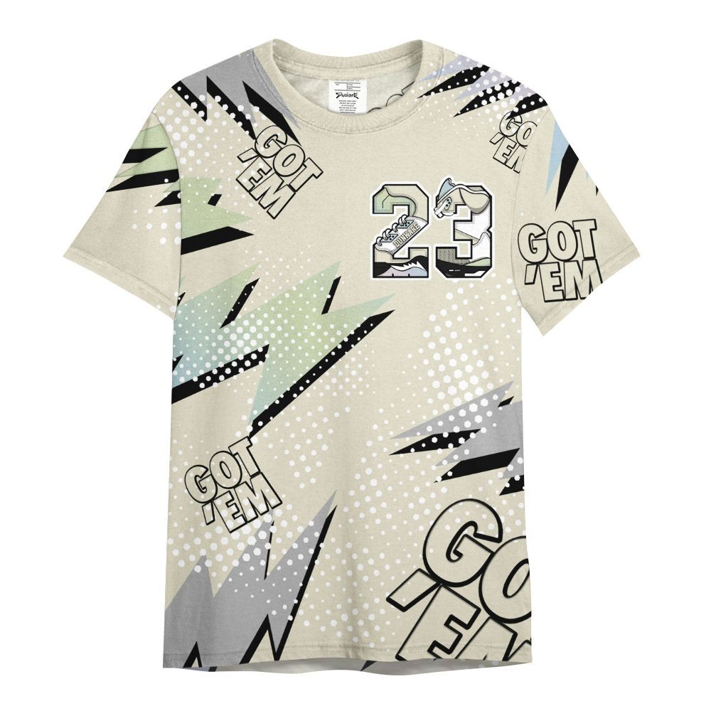 Shirt To Match Joins Year Of The Snake 5s - Custom Name Number 23 5s All Over Print