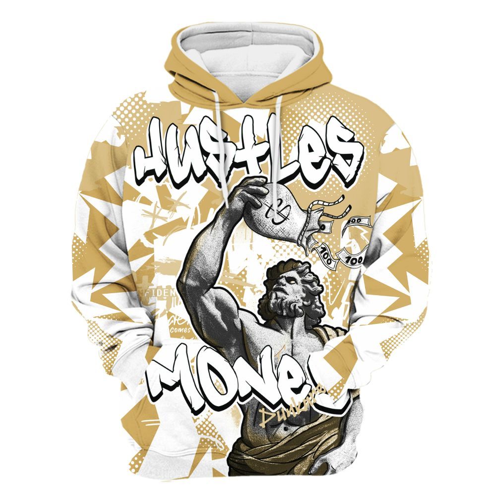 Hoodie To Match Craft Paris 6s - Huslte Money Retro All Over Print
