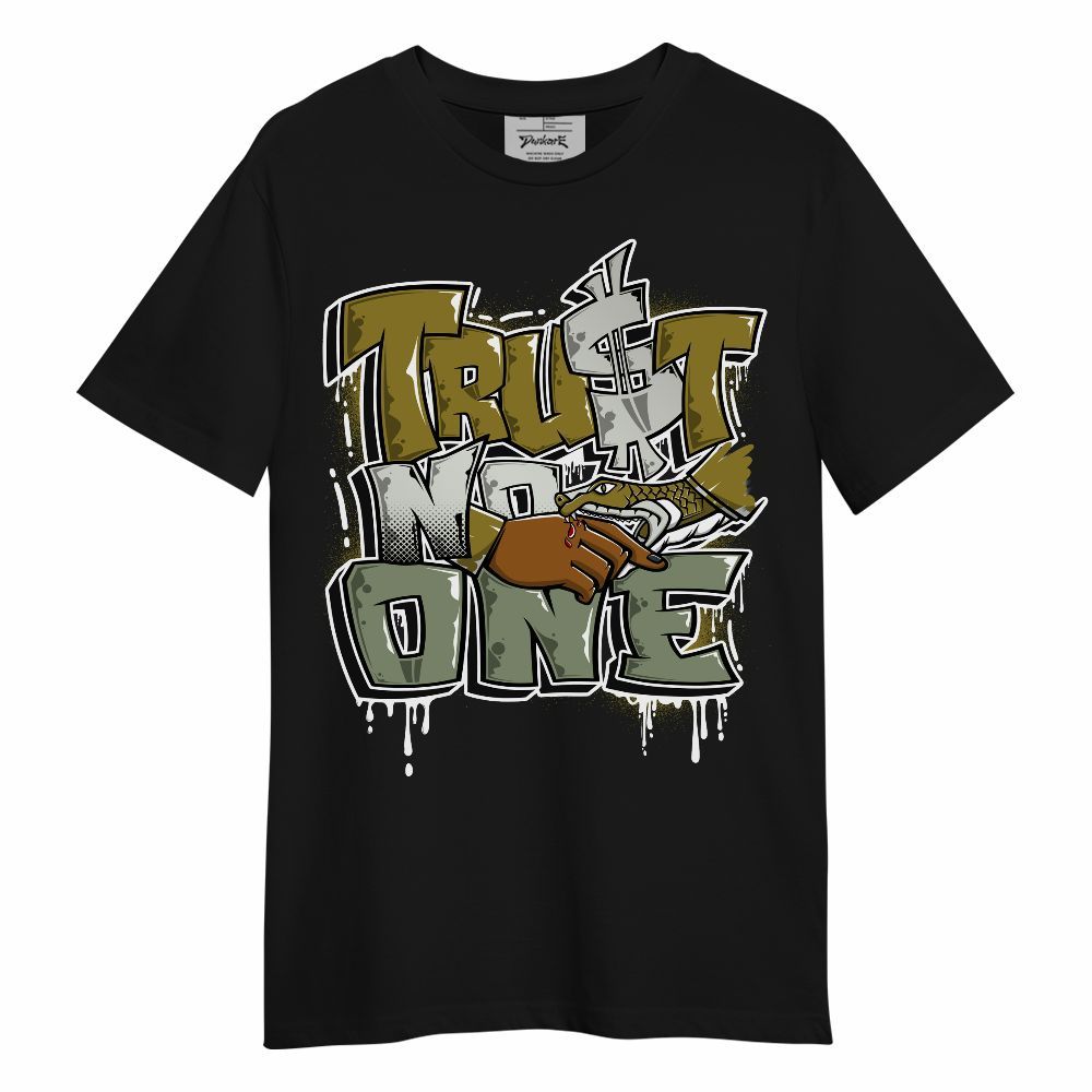 Shirt To Match Air Flightposite Metallic Gold - Trust No One Drip Streetwear Unisex Shirt
