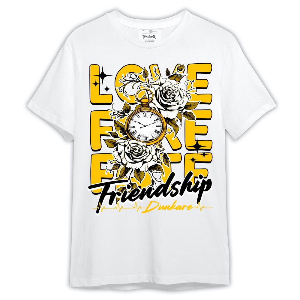 Shirt To Match Shirt Love Fake Fate Friendship, Vivid Sulfur 4s T-- To Match Sneaker Vivid Sulfur 4s Graphic Tee 1504 LTRP