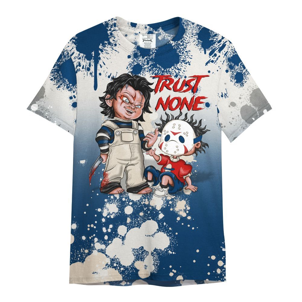 Shirt To Match Retro Rare Air 11s - Trust No One Scary All Over Print