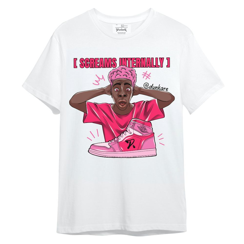 Shirt To Match Air VaporMax Plus Triple Pink - Scream Internally Unisex Shirt