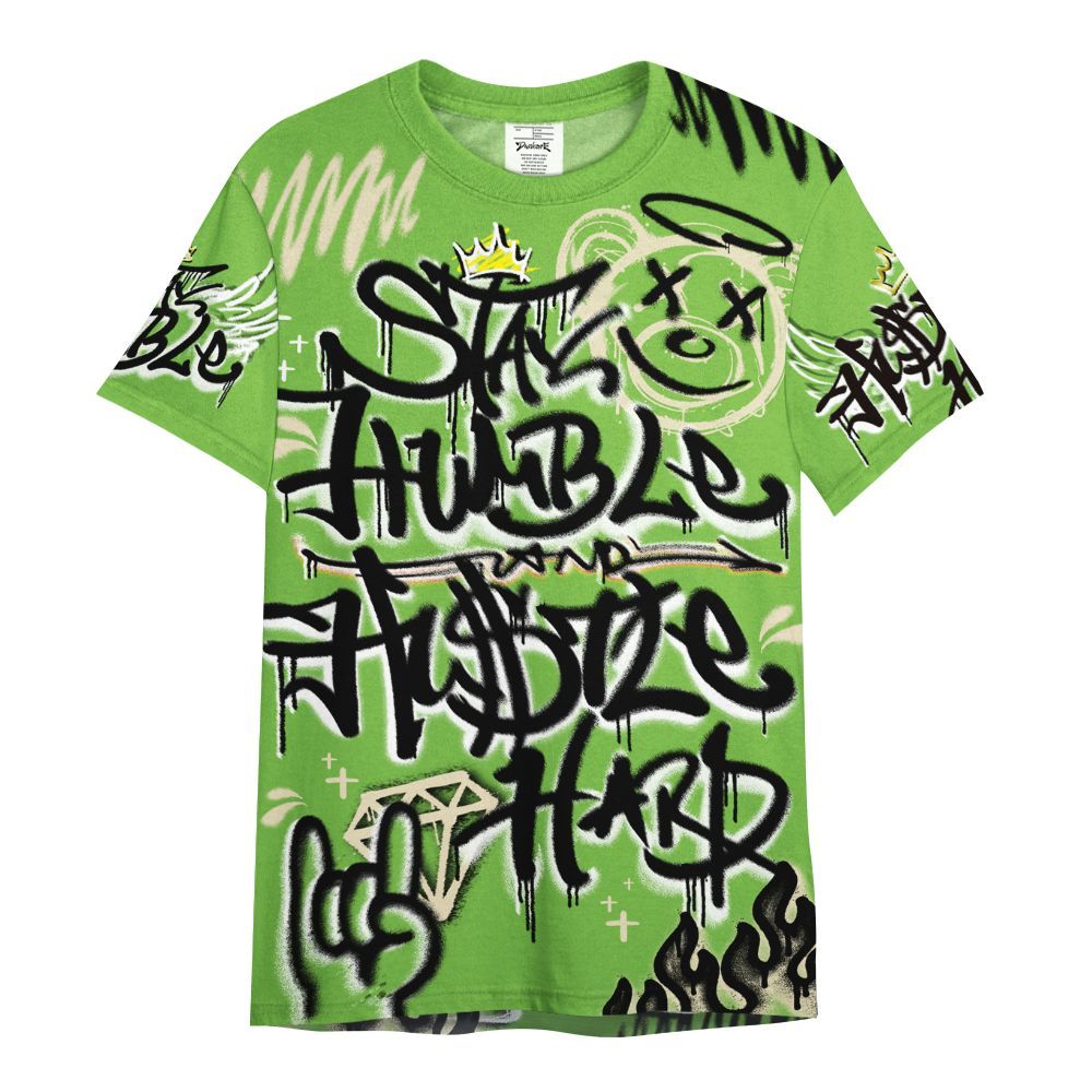 Shirt To Match Air Max Waffle SP Action Green - Humble Drip Streetwear Graffity All Over Print