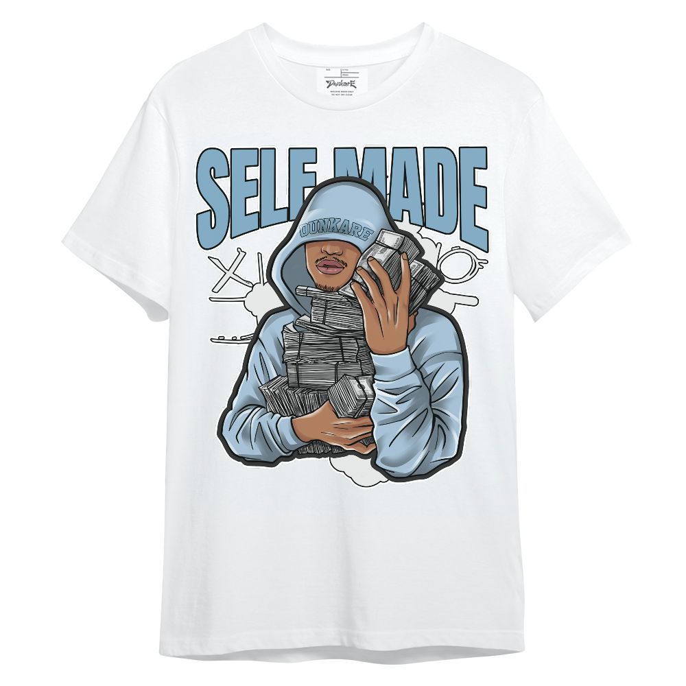 Shirt To Match Mid Ice Blue 1s - Selfmade Unqiue Unisex Shirt