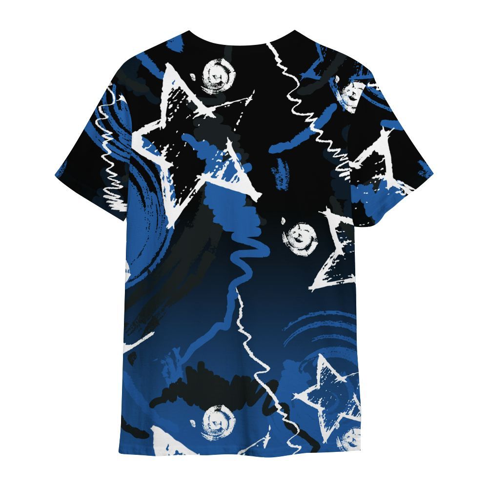 Shirt To Match Brave Blue 13s - Grind Shine Later Drip All Over Print