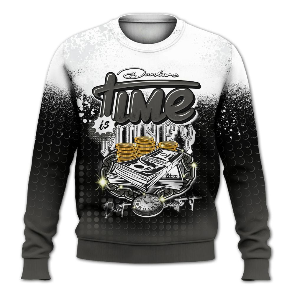 Sweatshirt To Match Kobe 9 Elite Protro Halo - Halftone Time Is Money All Over Print