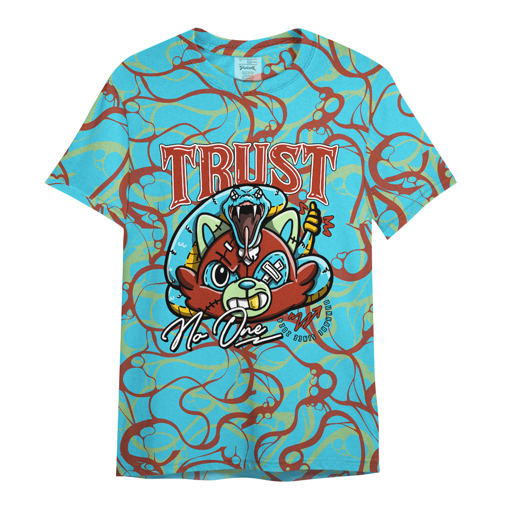 Shirt To Match SB Dunk Di'Orr Greenwood - Trust No Raccoon Bubble Graphics Shirt Unisex
