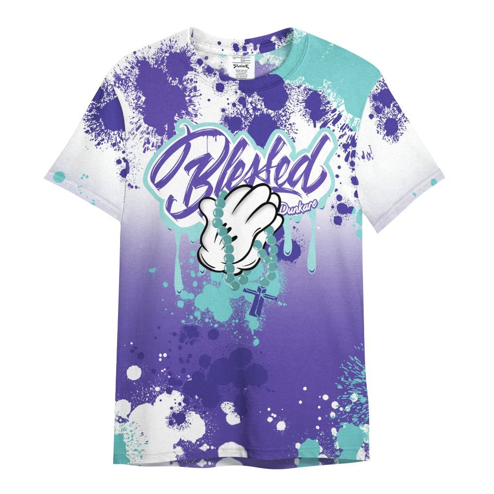 Shirt To Match Low Hornets 1s - God Blessed Dripping All Over Print