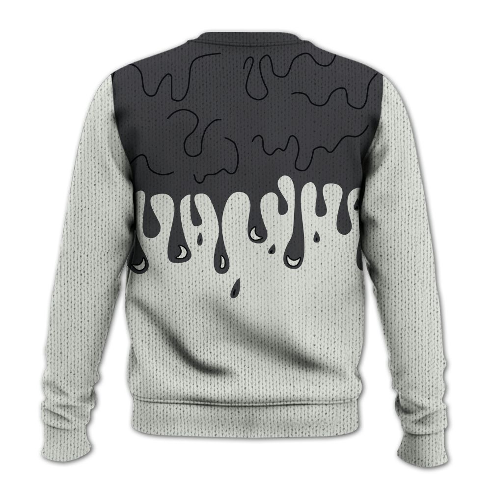 Knitted Sweater To Match Fear 4s - Snake Trust No One Drip