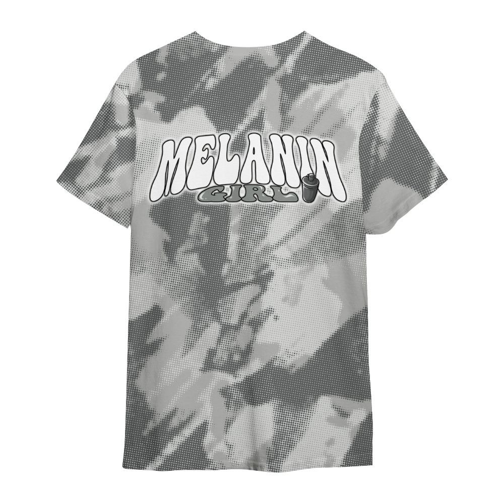 Shirt To Match Retro Wet Cement 4s - MelaninGirl Abstract Halftone All Over Print