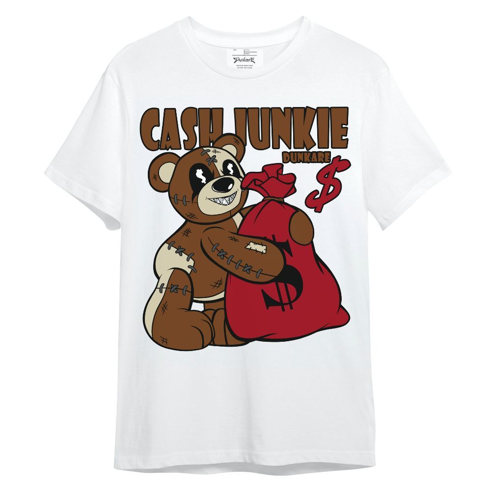 Shirt To Match Archaeo Brown 5s - Cashs Junkie Bear Unisex Shirt