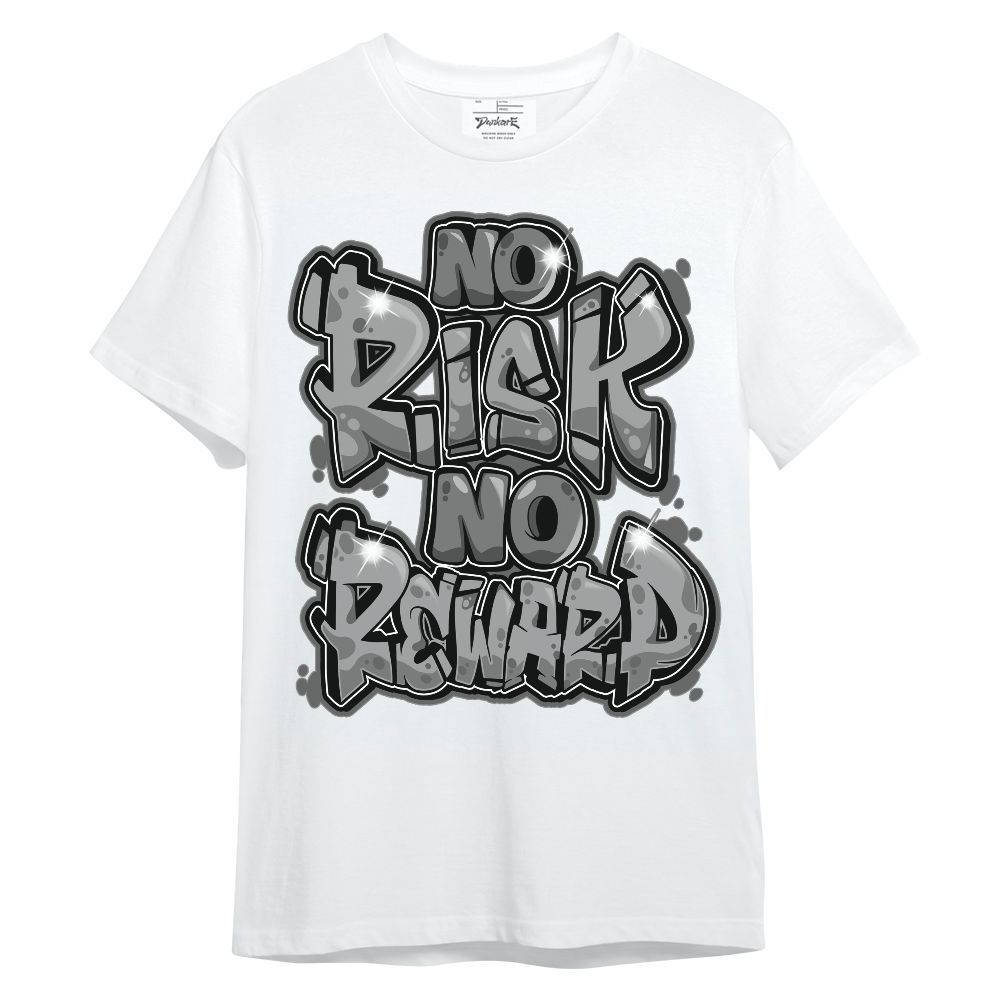 Shirt To Match Black Wolf Grey 12s - No Risks No Reward Unisex Shirt