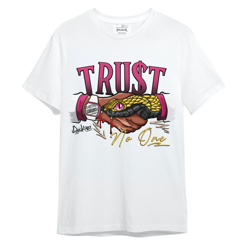 Shirt To Match Comic 4s - Snake Trust No One Graphic