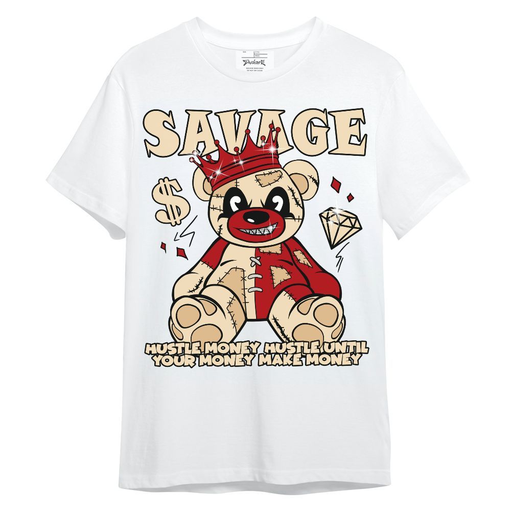 Shirt To Match Dunk Low Strawberry Waffle - Savages Bear Unisex Shirt