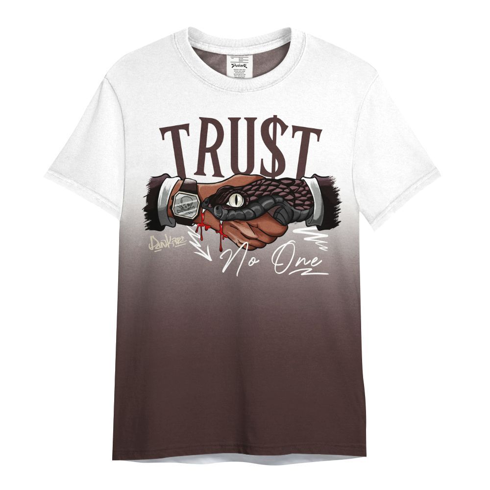 Shirt To Match Burgundy Crush 3s - Snake Trust No One Drip All Over Print