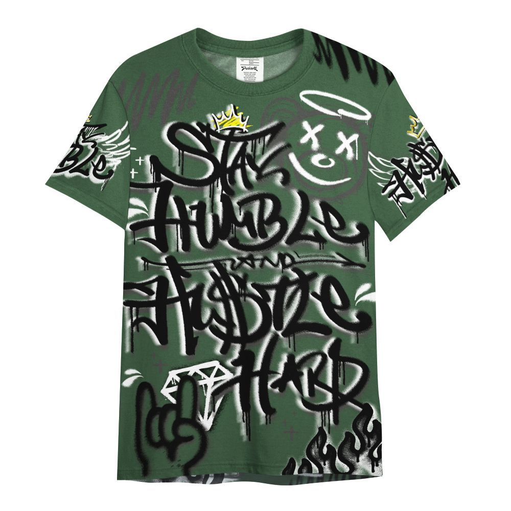 Shirt To Match Dunk Low Skateboards Black - Humble Drip Streetwear Graffity All Over Print