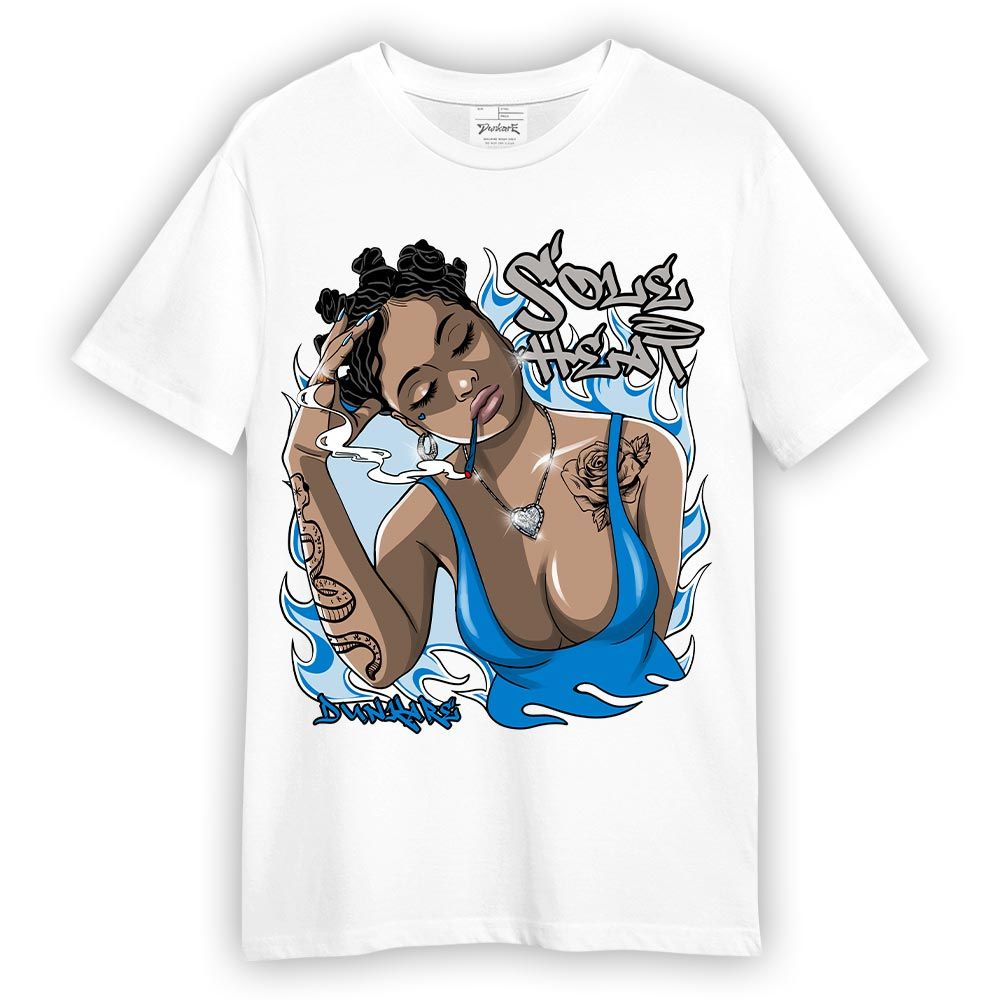 Shirt To Match Industrial Blue 4s T-- Sole Heat Unique T-Shirt Unisex