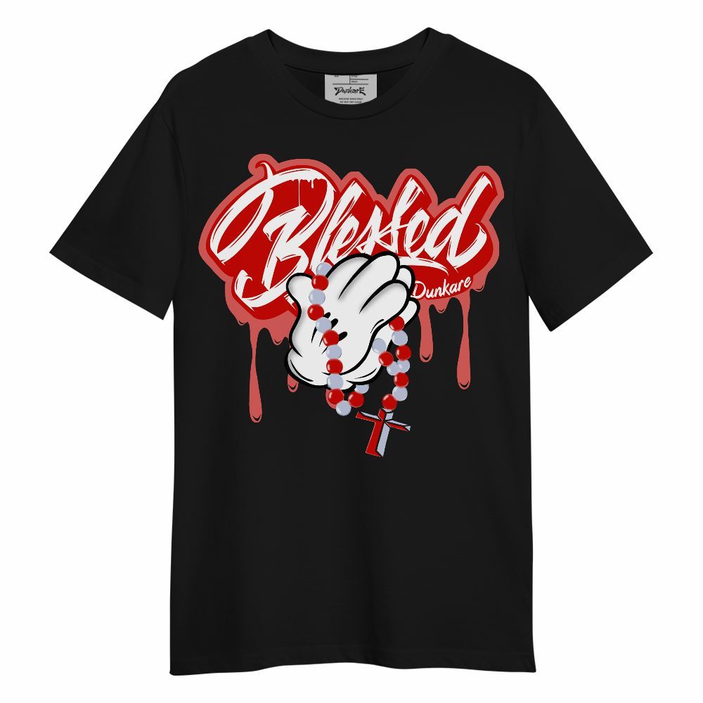 Shirt To Match Fire Red 6s - God Blessed Drip Unisex Shirt