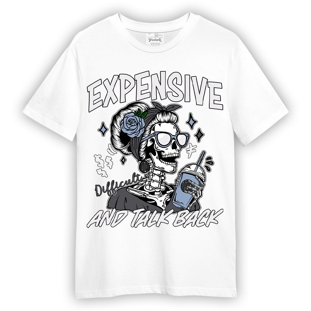 Shirt To Match Reverse Black White 6s - Talks Back Skeleton Shirt Unisex