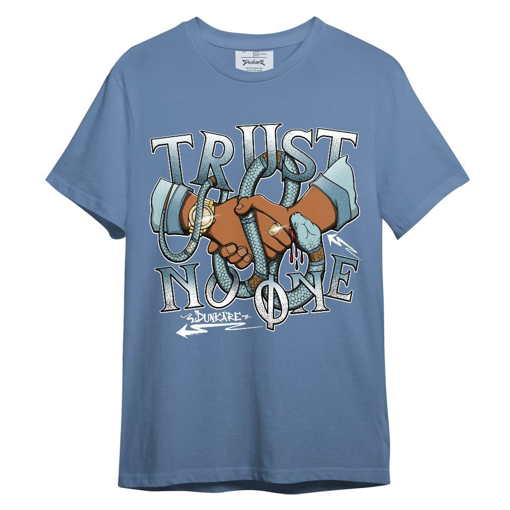 Shirt To Match Denim Worn Blue 2025 4s - Snake Bite Trust None Graphic