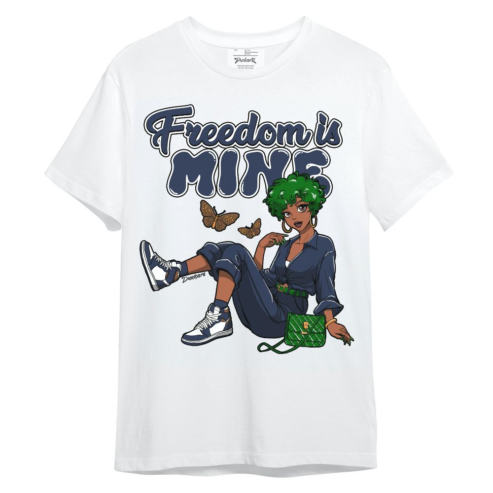 Shirt To Match Midnight Navy 13s - Freedom Is Mine Unisex Shirt