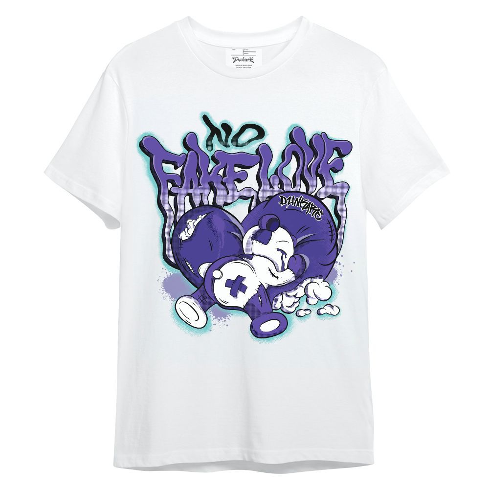 Shirt To Match Low Hornets 1s - No Fake Love Unisex Shirt