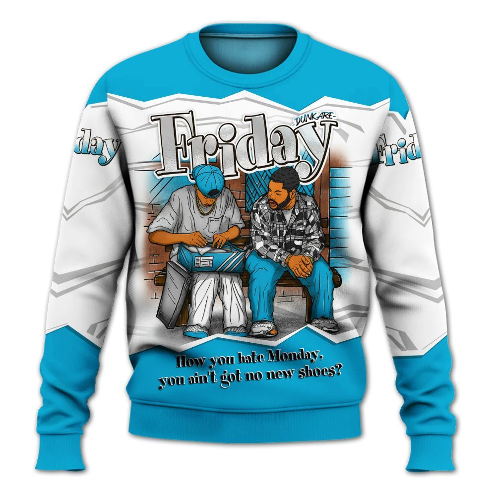 Sweatshirt To Match Ja 3 Jurassic Park Metallic Silver - Friday Movie 90s TV All Over Print