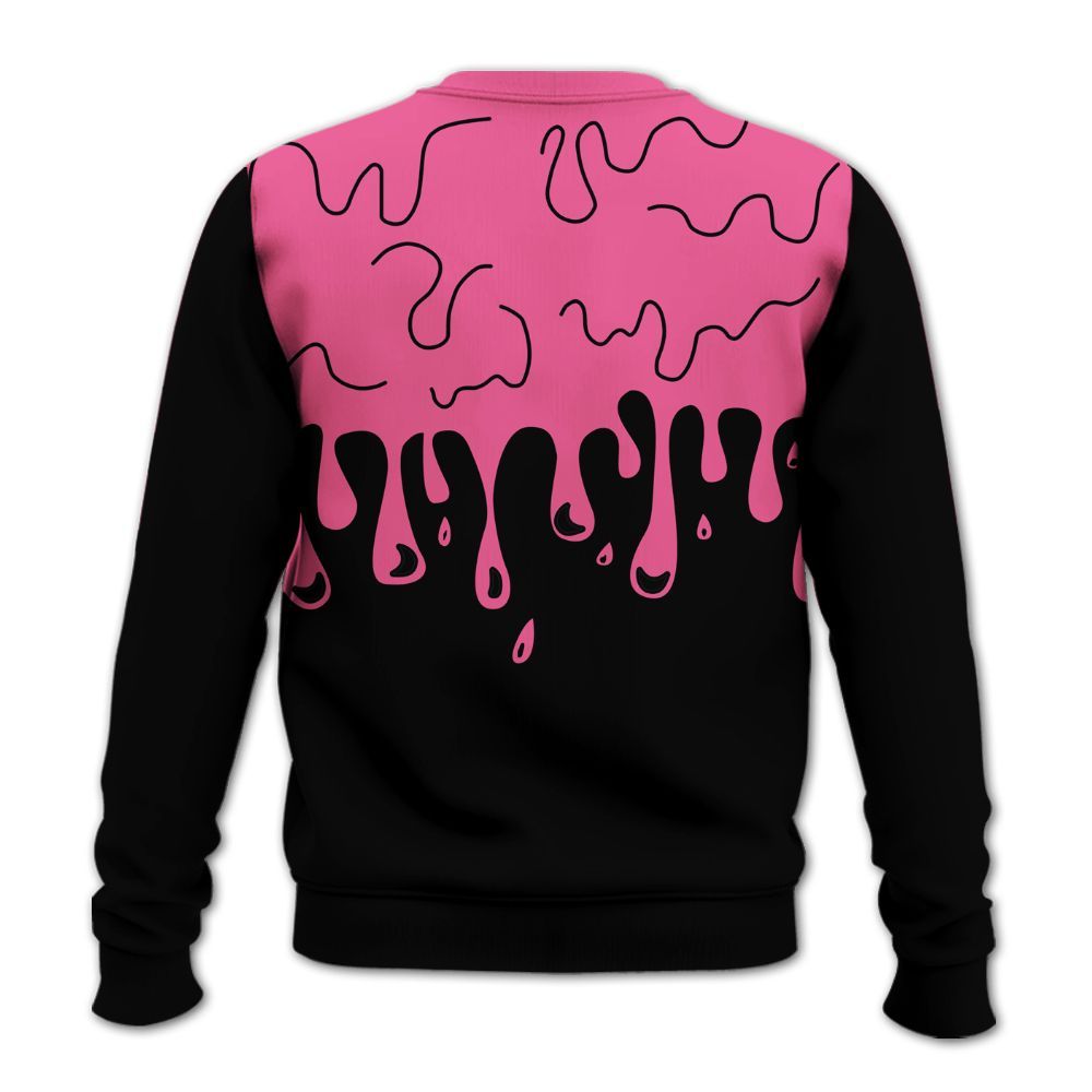 Sweatshirt To Match Air Max SNDR Hyper Pink - Snake Trust No One Drip All Over Print