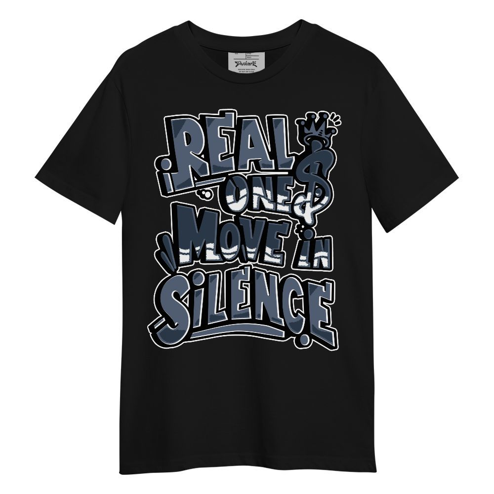 Shirt To Match Low Diffused Blue 11s - Ones Move In Silence Graphic Unisex Shirt