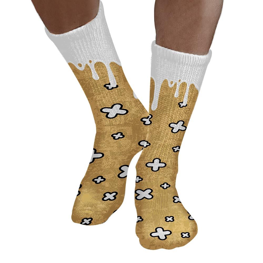 Sock To Match Craft Paris 6s - Dripping Signs Graphic Unisex