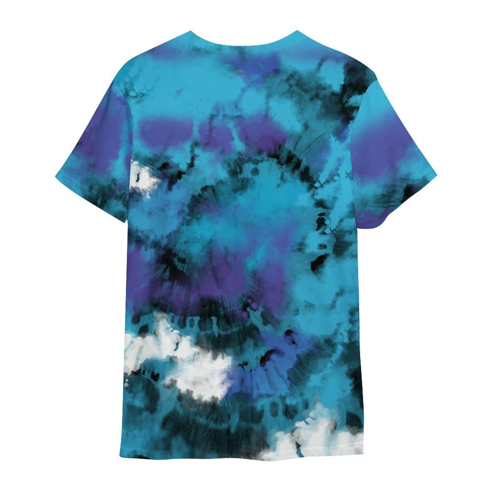 Shirt To Match Retro Aqua 6s - SNEAKER Girl Money Drip Tie Dye All Over Print