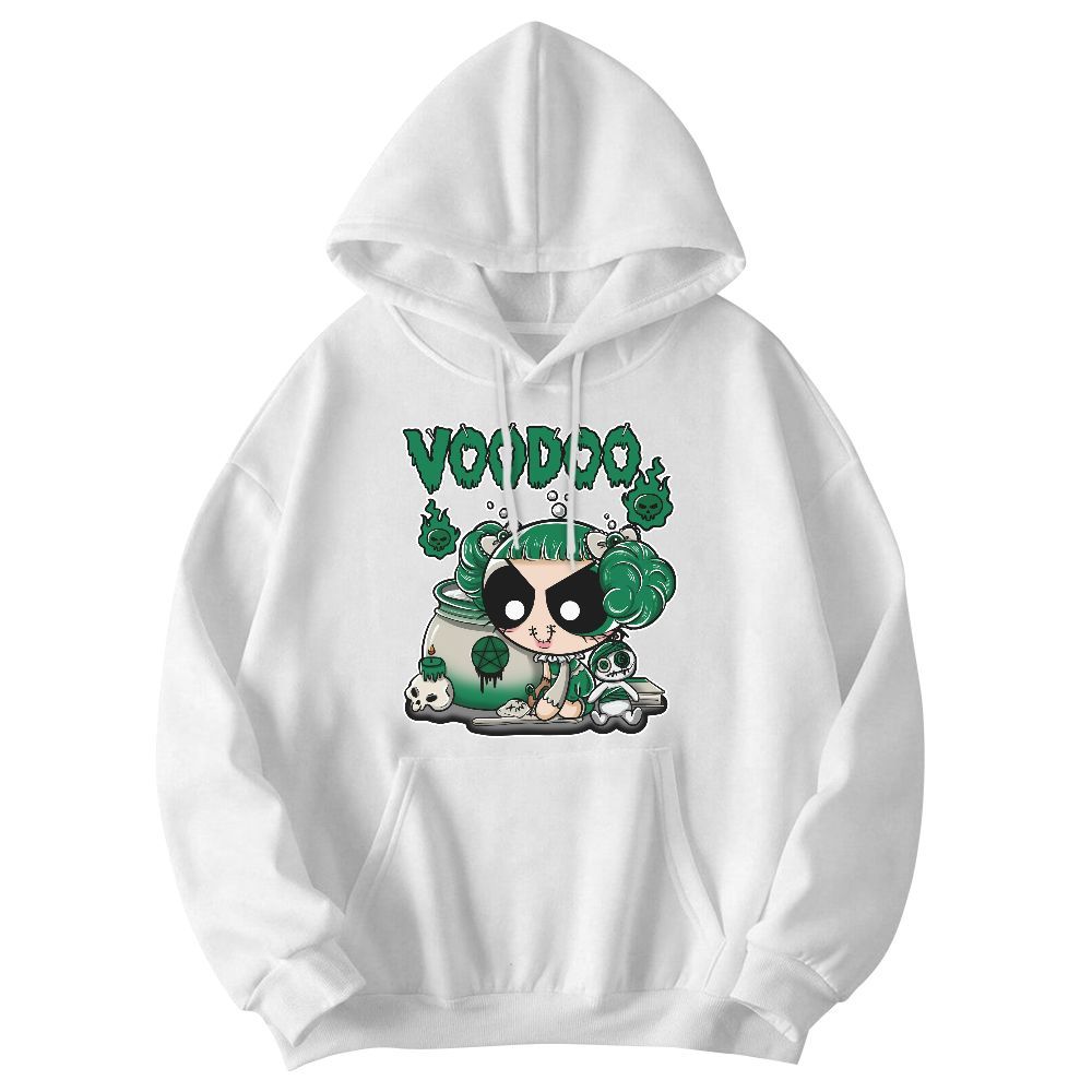 Sweatshirt To Match Lucky Green 2s - Voodooz Unqiue Graphic