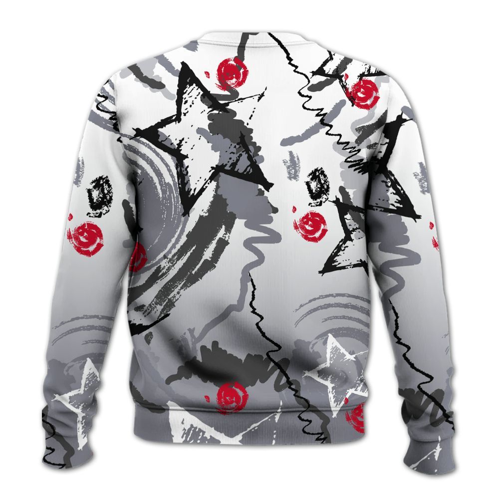 Sweatshirt To Match Retro Black Flint 13s - Grind Shine Later Drip All Over Print