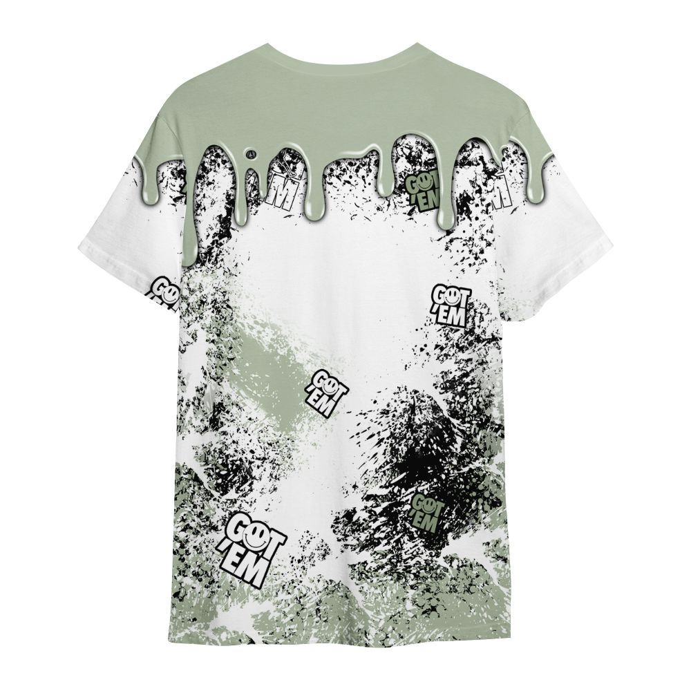 Shirt To Match Seafoam Sail 4s - Dripping 23 Drip All Over Print