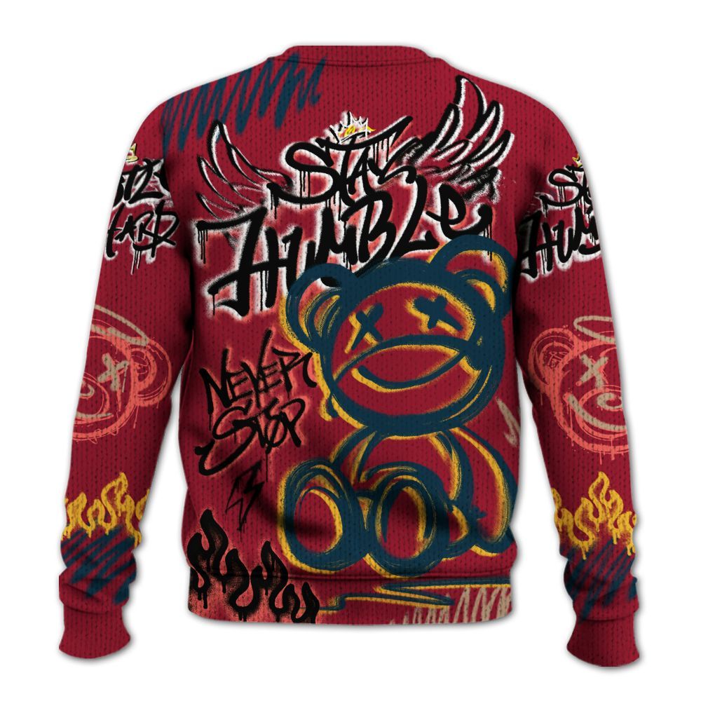 Knitted Sweater To Match Mid Multi Color 2022 1s - Humble Drip Streetwear Graffity