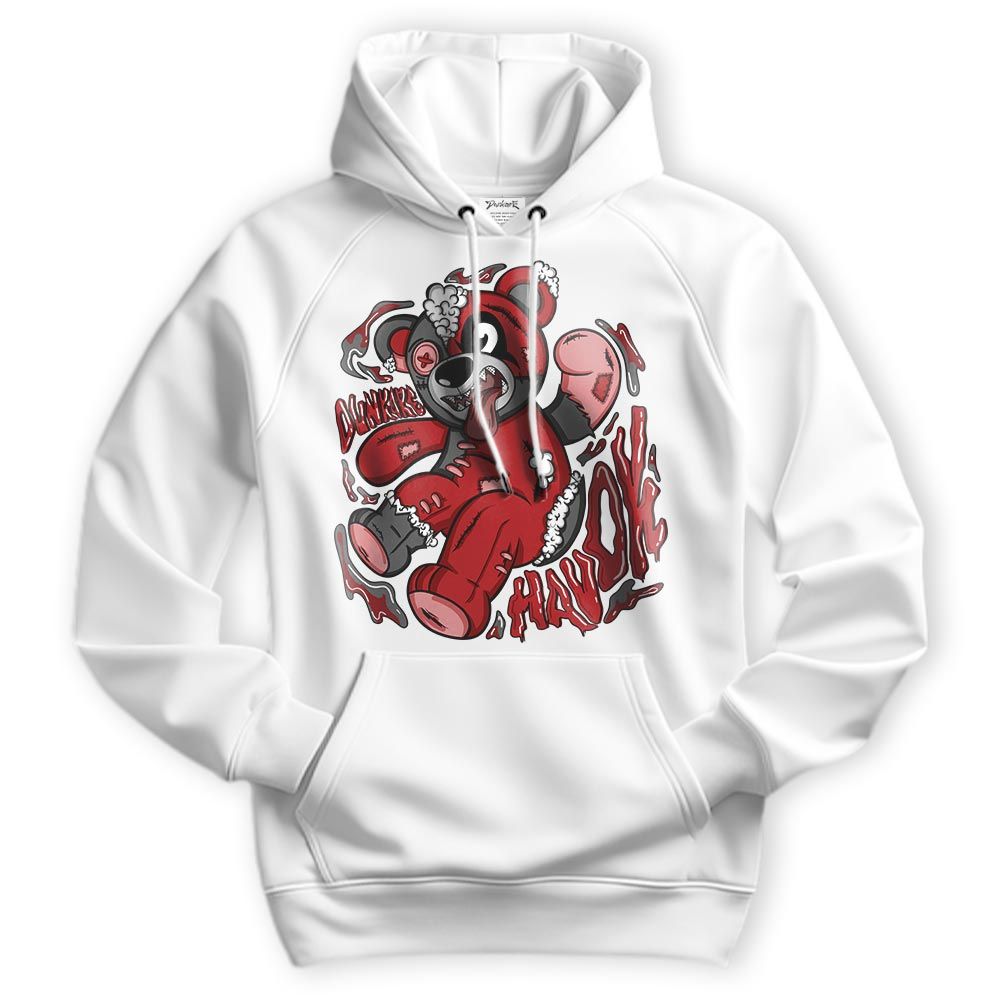Sweatshirt To Match Red Taxi 12s Hoodie - Havok Bear Hoodie Unisex