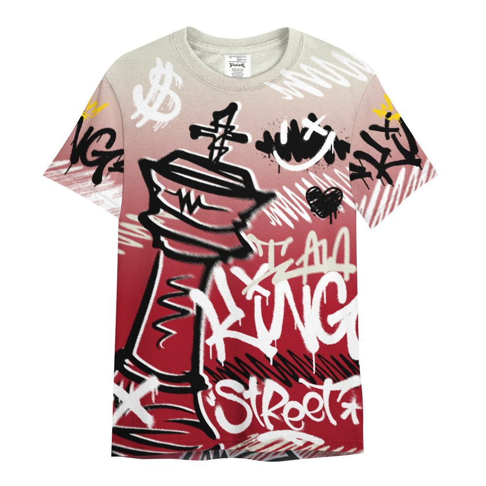 Shirt To Match 2025 High OG Cinnabar 1s - Street King Chess Streetwear All Over Print