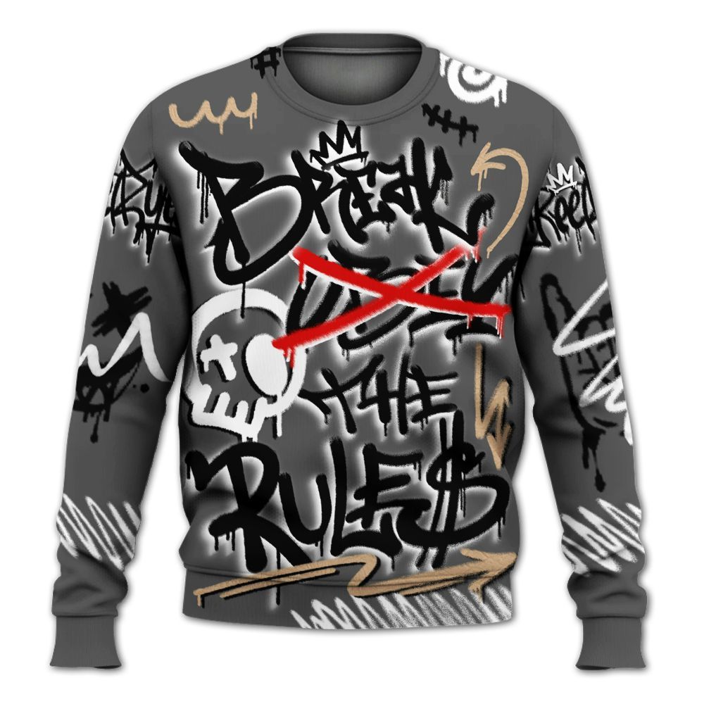Sweatshirt To Match Kobe 9 EM Mamba - Break Rules Streetwear All Over Print