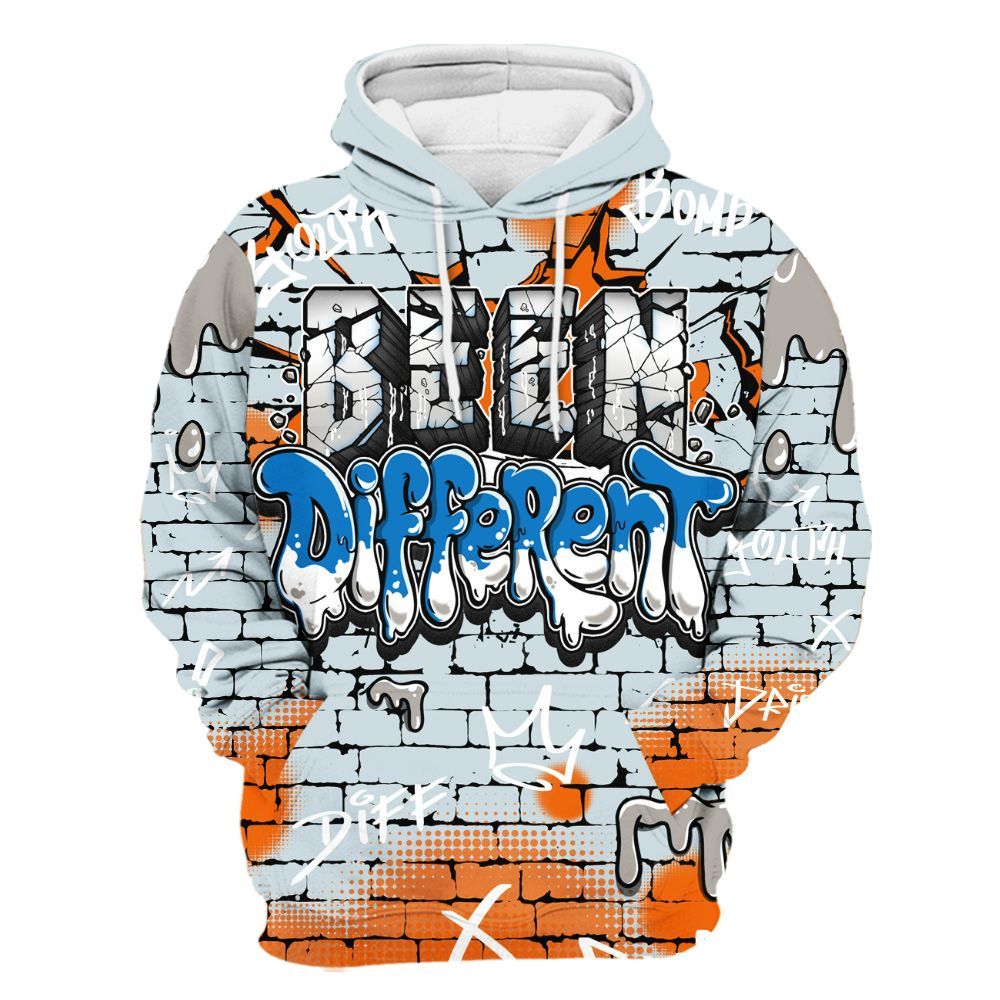 Hoodie To Match Retro High OG Alaska 1s - Been Different All Over Print