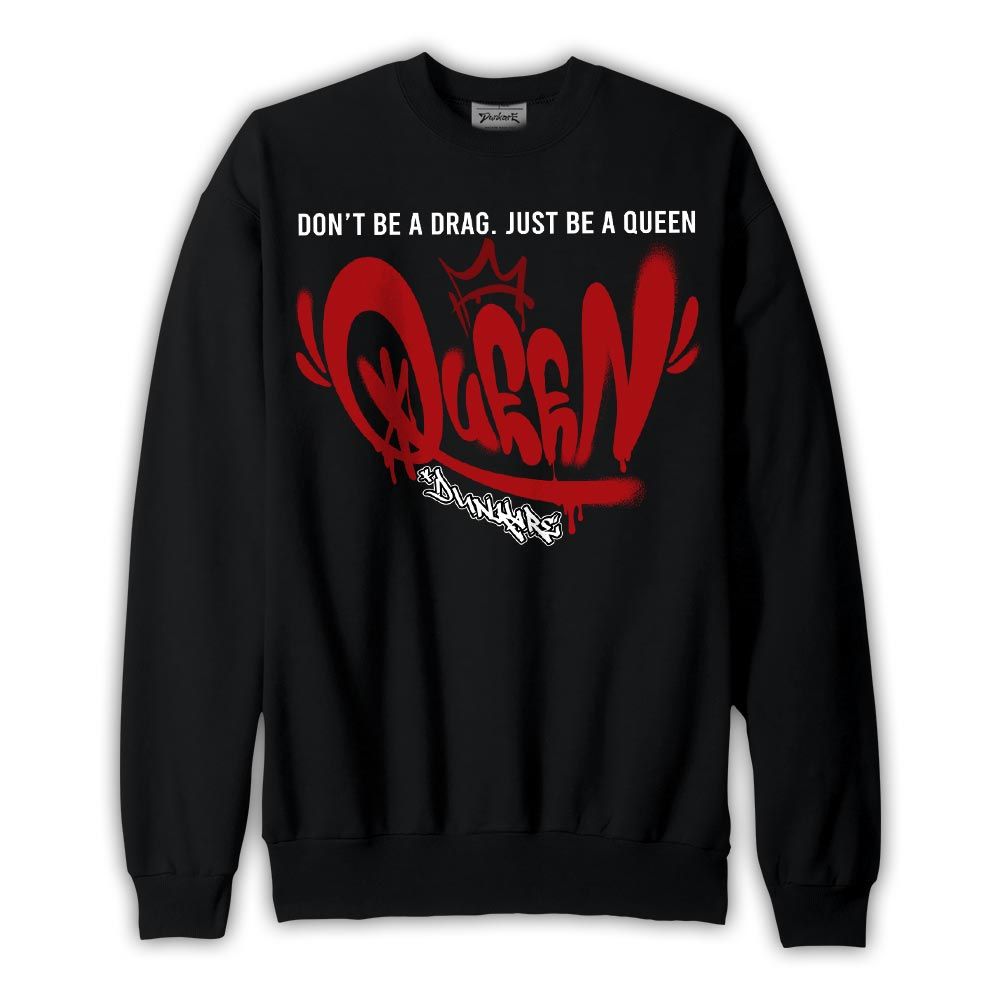 Sweatshirt To match Red Taxi 12s Sweatshirt - Queen Graffiti 2 Unisex