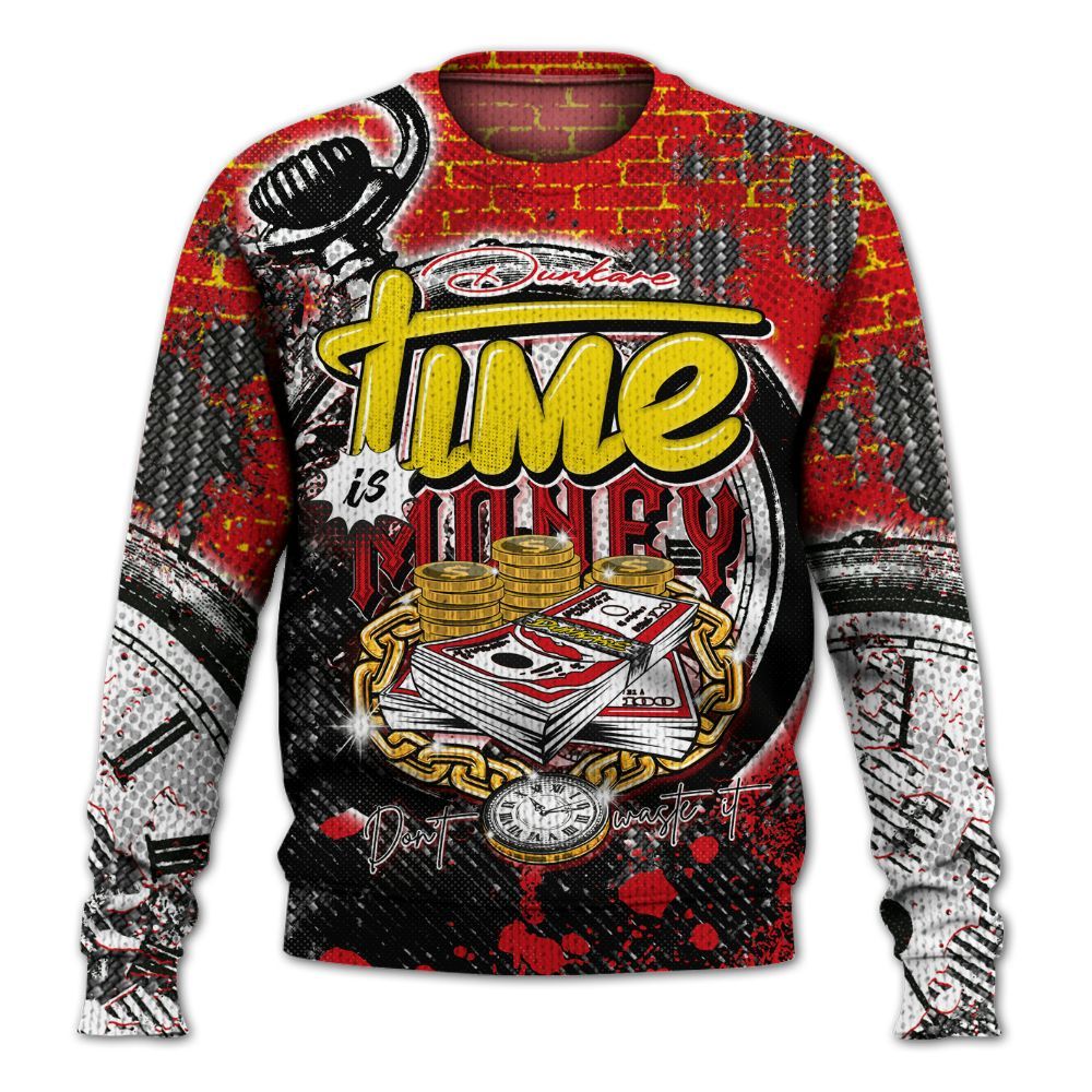 Sweater To Match Ferrari 14s - Dirty Time Is Money Graphic