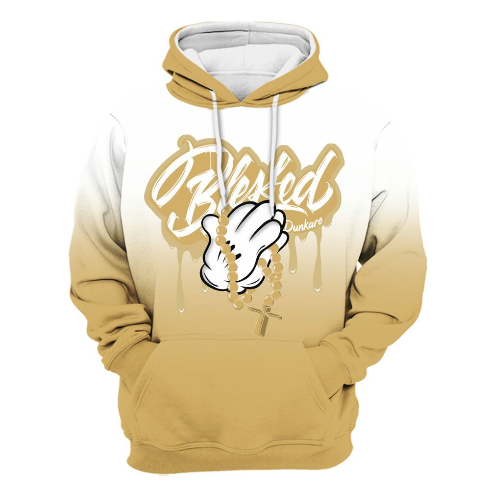 Hoodie To Match Craft Paris 6s - God Blessed Drip All Over Print