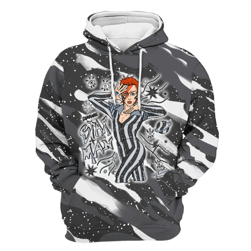 Hoodie To Match Reverse Oreo 6s - Starmans Graphics Colored All Over Print