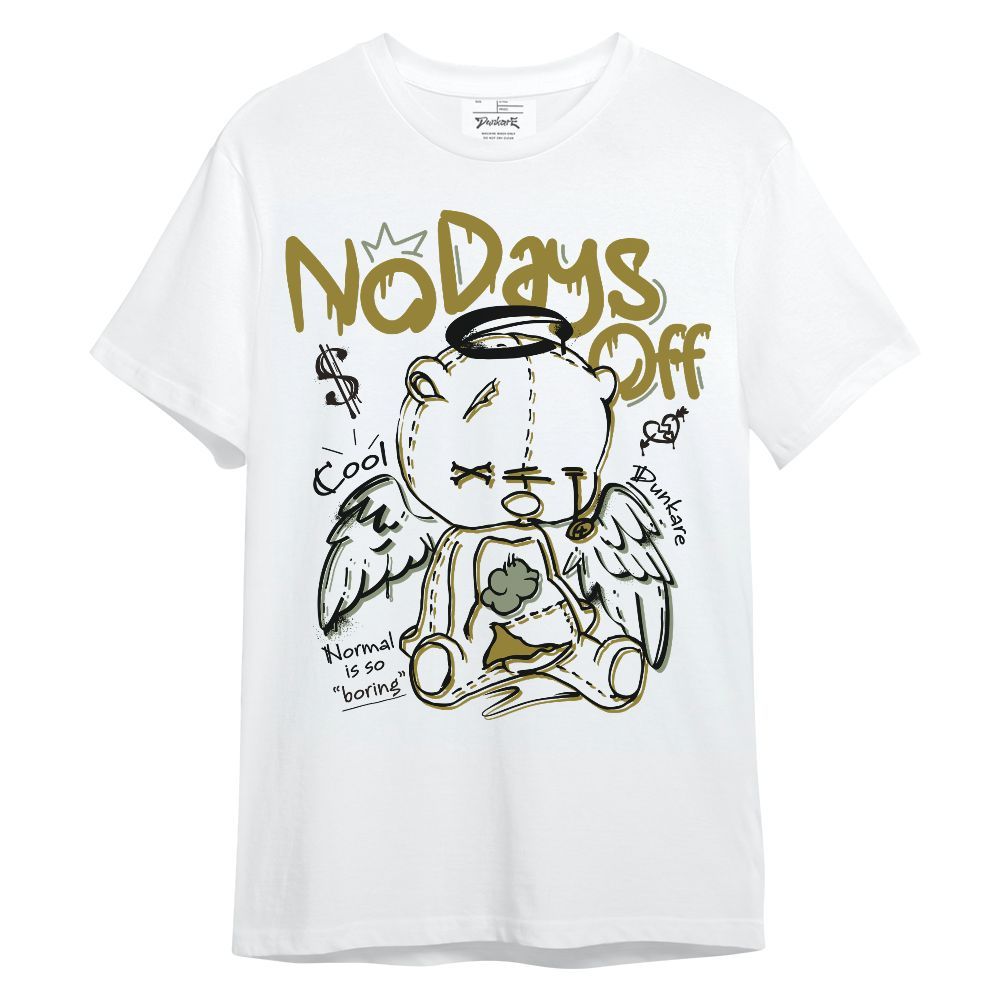 Shirt To Match Air Flightposite Metallic Gold - No Days Off Unisex Shirt