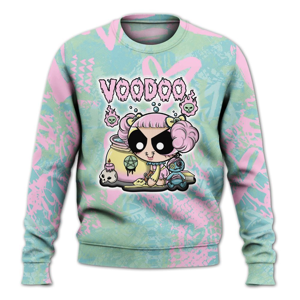 Sweatshirt To Match SB Dunk Low Visty - Voodooz Heart Grunge All Over Print
