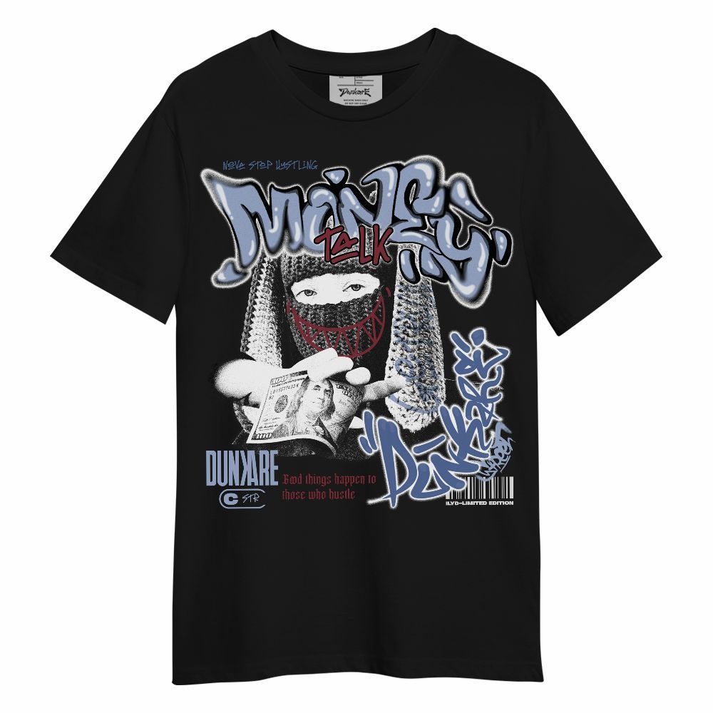 Shirt To Match Black Metallic 5s - Money Talk Rap Unisex Shirt